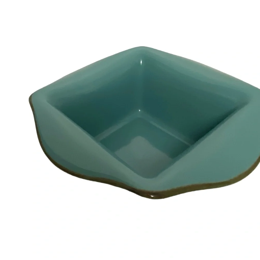 Southern Living at Home Tuscan Everyday‎ Baker Blue Teal Square 9